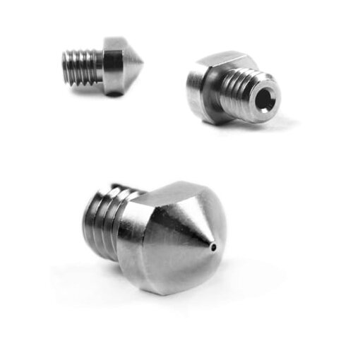 Micro-Swiss mlaznica presvučena M6 3 mm za lulzbot &amp;amp; hexagon hotend - 0,3 mm Slike
