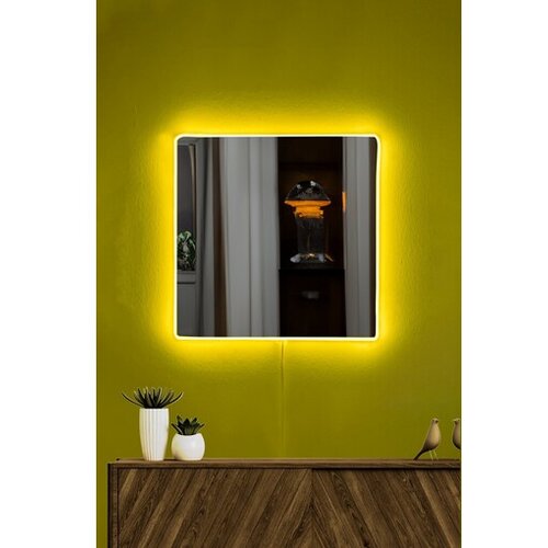 Hanah home Ogledalo Square 30 x 30 cm Cene
