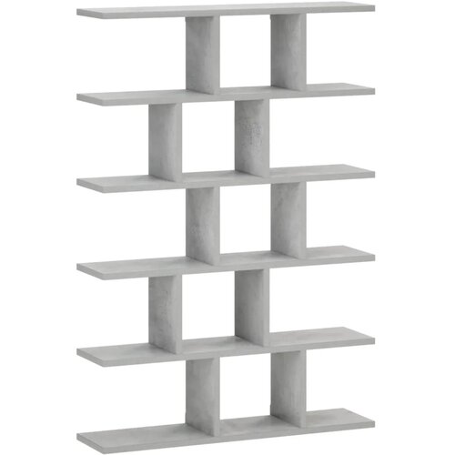  Zidna polica Betonska siva 70 x 17 x 101 cm Prerađeno drvo - Betonska siva Cijene