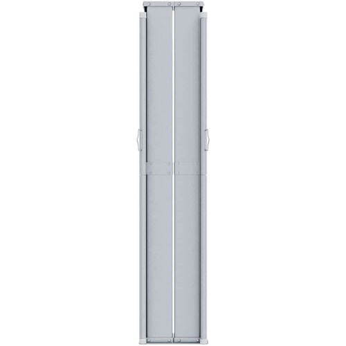 VidaXL Uvlačiva bočna tenda crna 200 x 1000 cm Slike