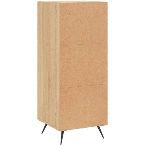 vidaXL Komoda boja hrasta sonome 34 5x34x90 cm od konstruiranog drva Cijene
