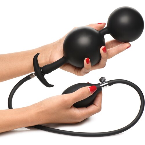 Master Series Ass Rattler Weighted Inflatable Silicone Anal Plug Cijene