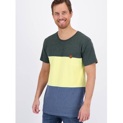 Alife and Kickin Blue and yellow men&amp;#039;s T-shirt Slike