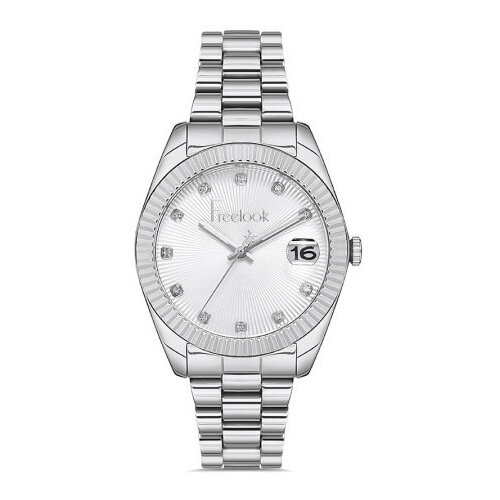  Ženski freelook belle beli srebrni elegantni ručni sat sa srebrnim metalnim kaišem ( fl.1.10219.1 ) Cene