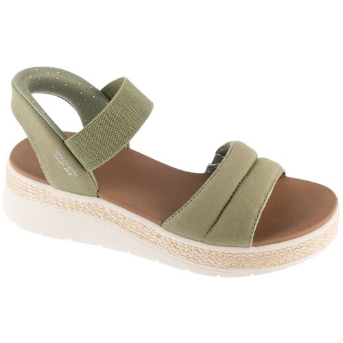 Skechers &amp;Scaron;portni sandali Slip-Ins: BOBS Sun Ray Zelena Slike