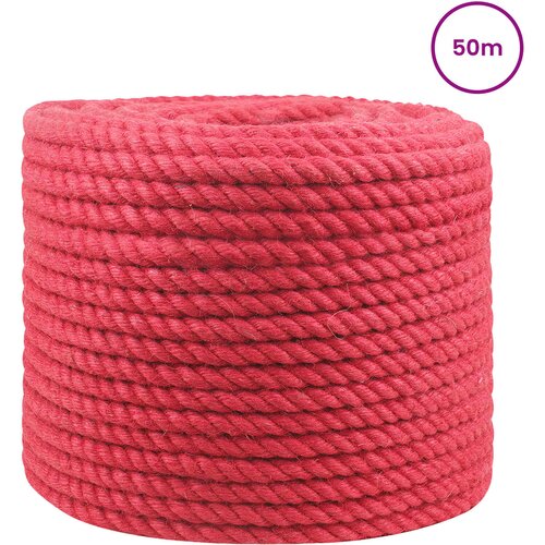  Uže od jute 10 mm Crvena 100% Juta Tossa Slike