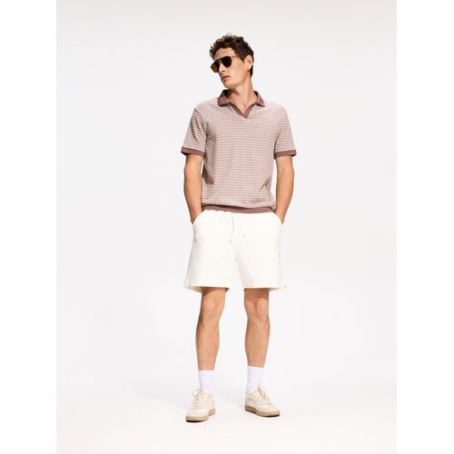 Reserved Shorts udobnog kroja - bijela Cijene