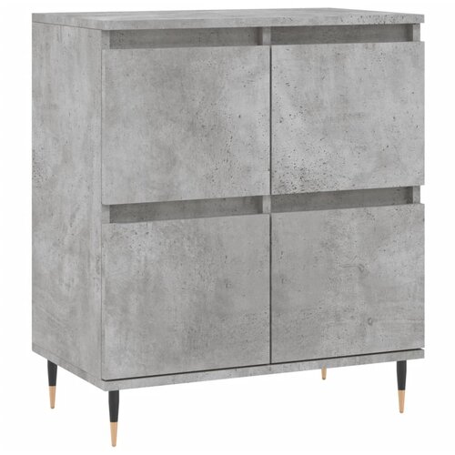 Maison Chic Komoda - Predalnik betonsko siva 60x35x70 cm inženirski les, (21719090) Slike
