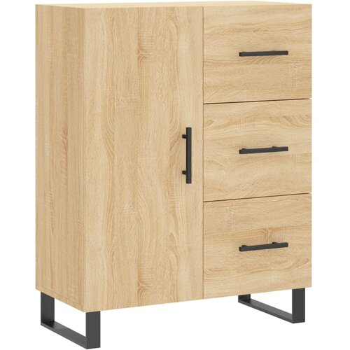  Komoda boja hrasta sonome 69,5x34x90 cm od konstruiranog drva Slike