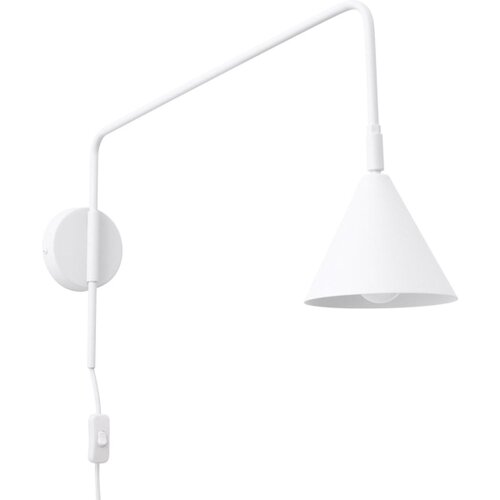Sollux SL.1696 - zidna lampa nox 1xE14/10W/230V bela Slike