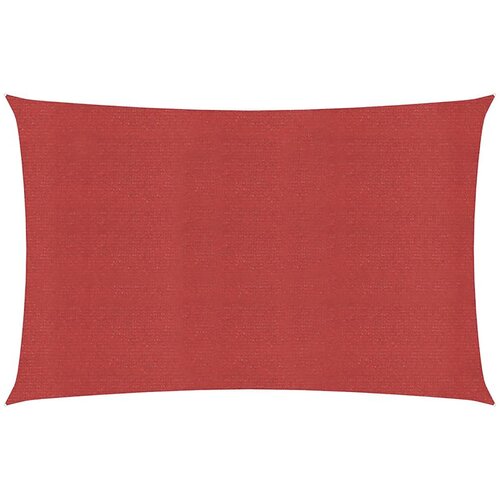  Jedro za za&amp;scaron;titu od sunca 160 g/m&amp;sup2; crveno 2,5 x 5 m HDPE Slike