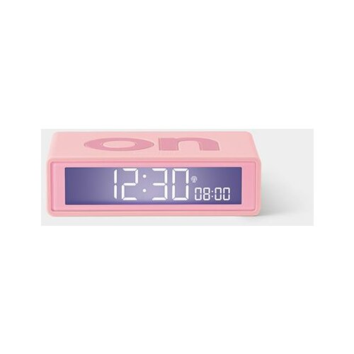 Lexon flip+ travel sat/alarm baterija 3 meseca, roze Slike