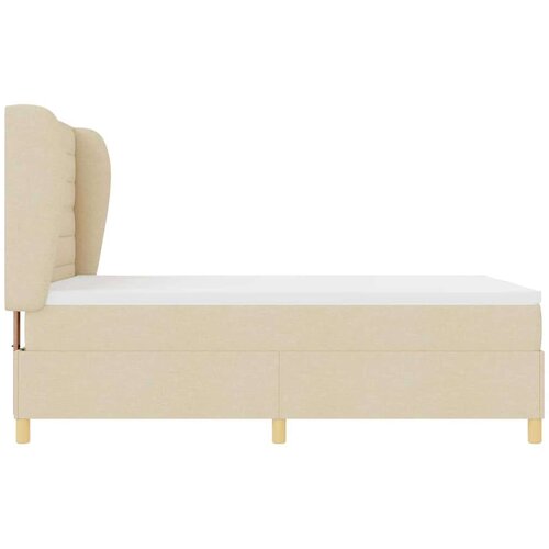  Podna opruga s madracem Tamno siva 90x190 cm Krema 140 x 200 cm - Krema 140 x 200 cm Dizajn linija Slike