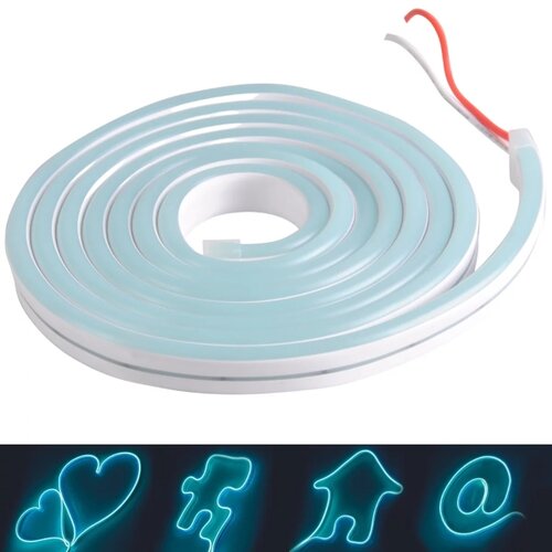  led traka neon 5m LED/40W/24V plava IP65 Slike