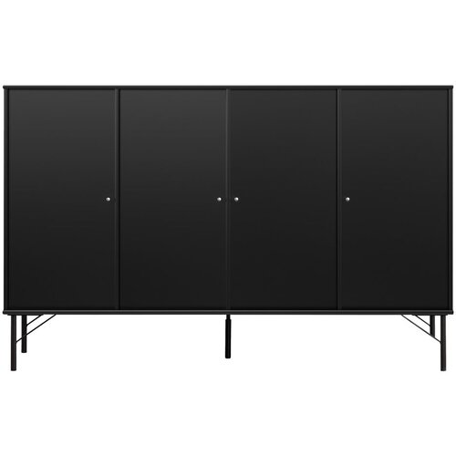 Hammel Črna komoda Mistral Kubus, 136 x 89 cm Slike