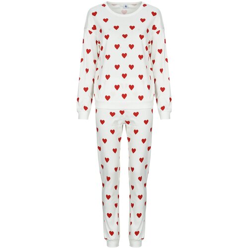 Petit Bateau Pižame &amp;amp; Spalne srajce TOXA Bela Slike