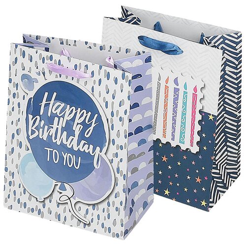  Darilna vrečka Creative, srednja, happy birthday Cene