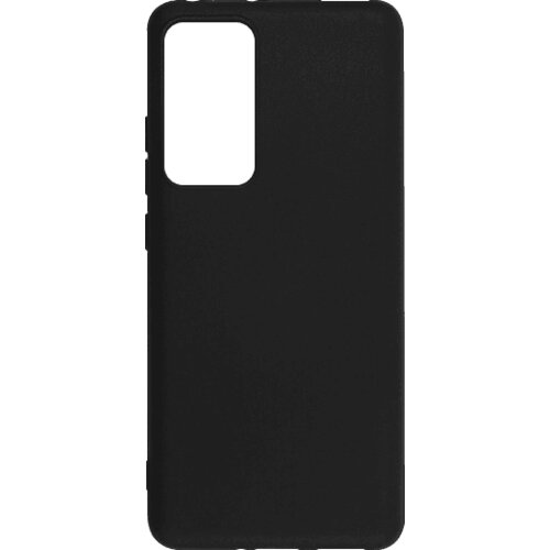 Onasi Silikonski ovitek za Samsung Galaxy A18 - mat črn Slike
