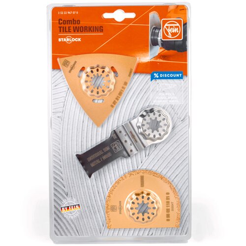 Fein 35222967070 Combo SL TILEWORKING komplet dodatne opreme za vi&amp;scaron;enamjenski alat 1 St. Slike