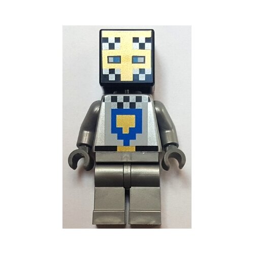 Lego Minecraft min080 Knight - Black Head Slike