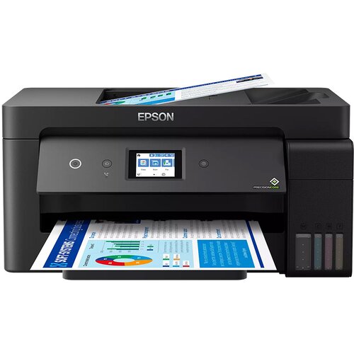Printer EPSON EcoTank MFP L14150 A3 38str/min (24str/min color). Duplex (A4). ADF. USB, LAN , WiFi, Wi-Fi Direct Slike
