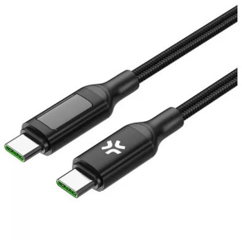 Celly Kabl USBC na USB-C 100W sa LED displejem POWER DELIVERY Slike