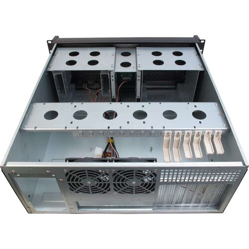 InterTech case ipc server 4U-4098-S w/o psu Slike
