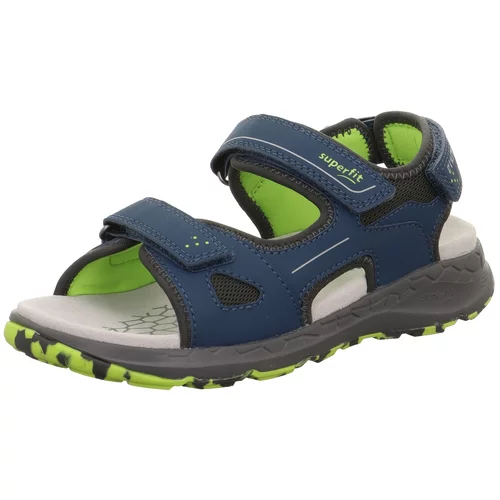 Superfit Otvorene cipele mornarsko plava / zelena