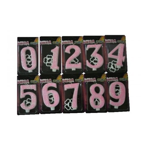Milla Svećica mega roze 6 ( 10/0930 ) Slike
