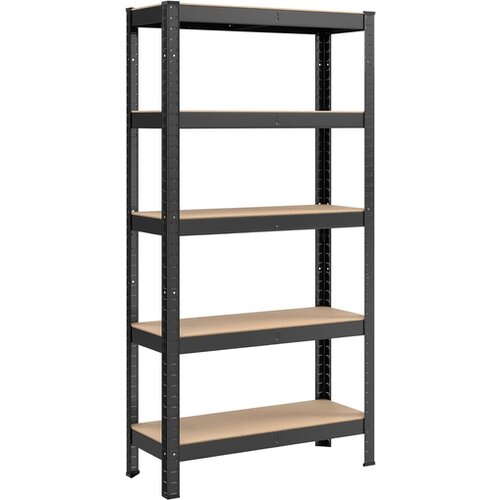 Songmics regal 30 x 75 x 150 cm, rjavo-črna, GLR030B21 Cene