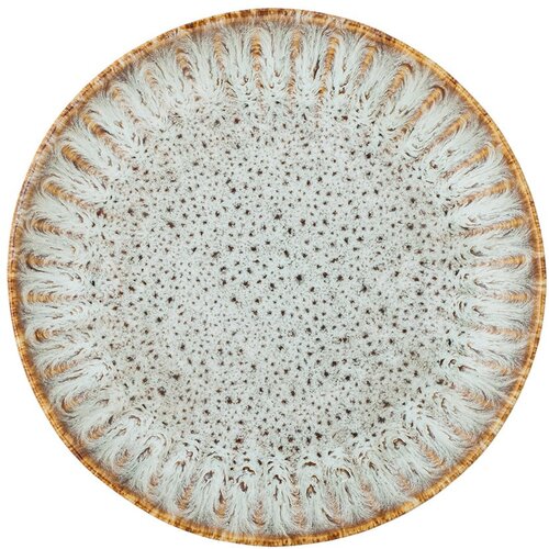 Bloomingville Plavi/bež tanjur za serviranje od kamenine ø 17 cm Fleur – Cene