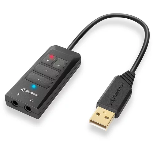  Zvučna kartica USB SHARKOON gaming sa kontrolama SB2