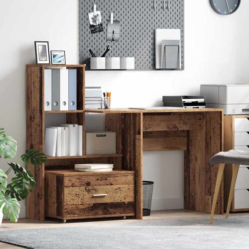  Ormar s ladicama s kotačem Staro drvo 55 x 45 x 31 cm Cene