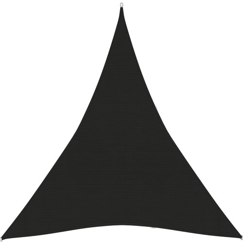 vidaXL Senčno jadro 160 g/m² črno 4x5x5 m HDPE Cene