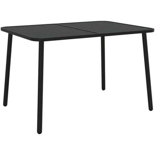  Vrtni stol antracit 110x80x71 cm čelični Slike