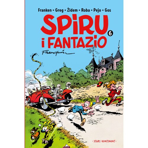 Čarobna knjiga Andre Franken - Spiru i Fantazio 6 Cene