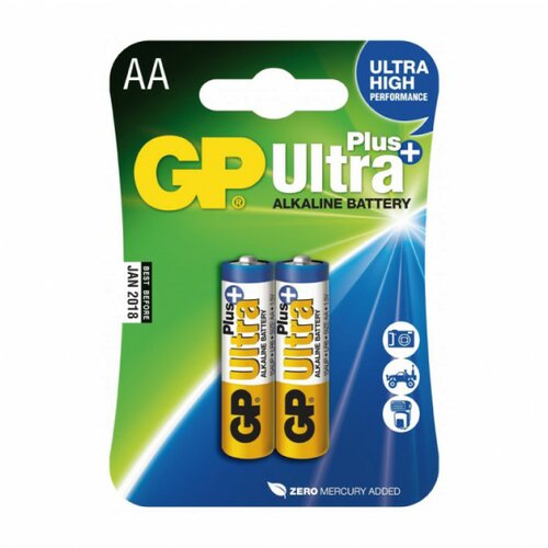 Gp alkalne baterije ULTRA+ AA LR06-PLUS/2BP Cene