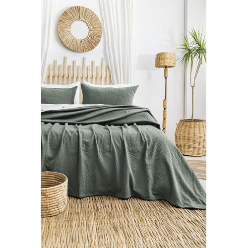 L'essentiel Maison Set prekrivača i jastučnica Silvia, 240x260 cm, Zelena Cijene