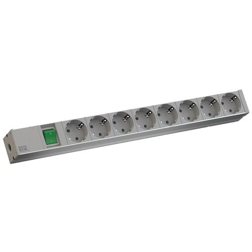 Boschmann IT PDU Basic 333.538 razvodnik 19&amp;quot; 1U 8x &amp;scaron;uko, osigurač 10A Slike