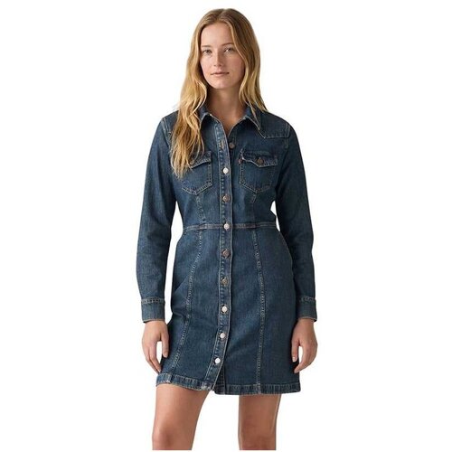 Levi's Levis - denim mini haljina Cene