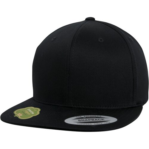 Flexfit Organic Cotton Snapback Black Slike