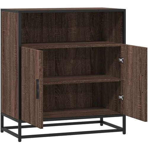 VidaXL Komoda boja hrasta 68x35x76 cm konstruirano drvo Slike