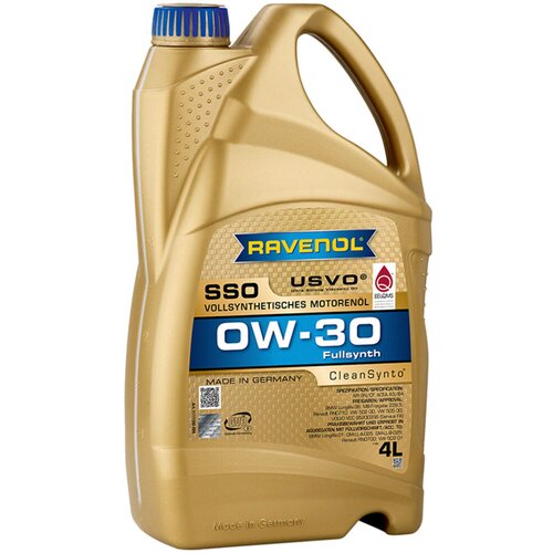 RAVENOL Motorno ulje SSO 0W-30, 4 l Cene