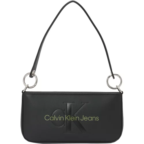 Calvin Klein Jeans Torba za na rame jabuka / crna
