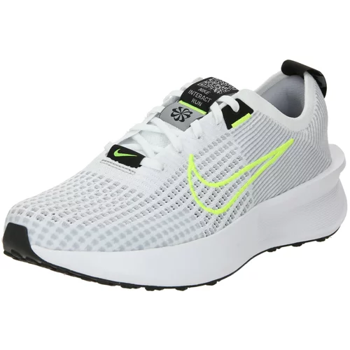 Nike Tenisice za trčanje 'Interact Run' siva / limeta / bijela