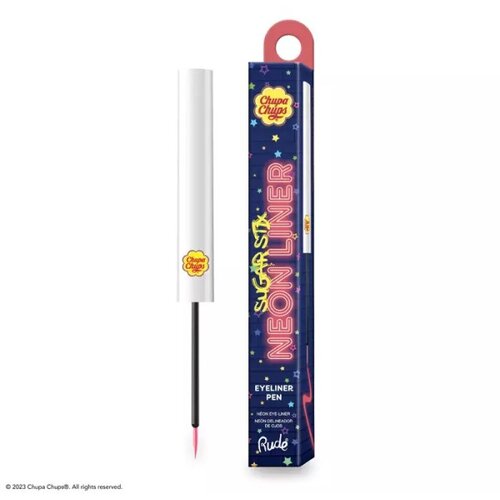 Rude Cosmetics ajlajner u boji chupa chups splash sugar stix neon liner shocking strawberry 3ml Slike