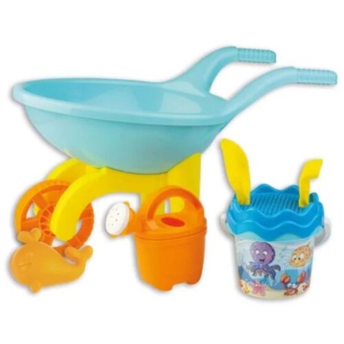 Androni Giocattoli KOLICA SET ZA PLAŽU, HAPPY FISH Cene