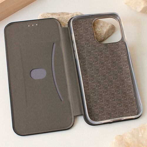  Maska  na preklop Teracell Flip Premium za iPhone 15 Pro Max crna Cene