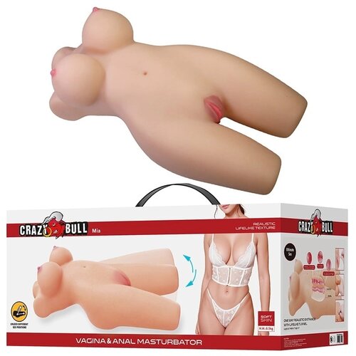  Ženski torzo masturbator Mia 009261G, 50cm, Boja kože Slike