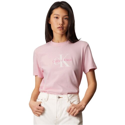 Calvin Klein Jeans Majice s kratkimi rokavi LV047B865G Rožnata Slike